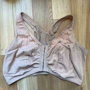 Glamorise complete comfort cotton t-back bra